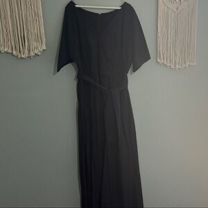 Elegant Dark Blue Women's Dress